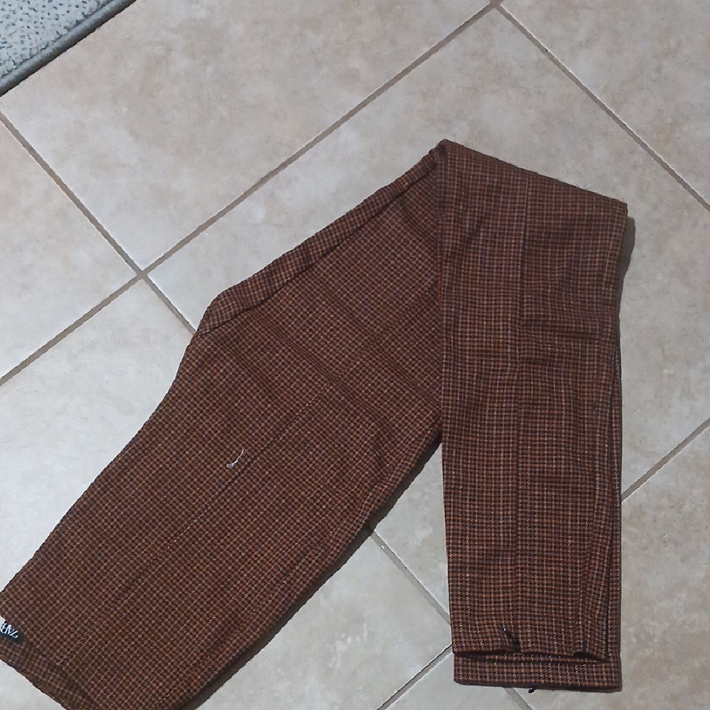 Zara Skinny Brown Pants